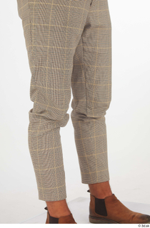 Nathaniel calf casual checkered skinny trousers dressed 0008.jpg